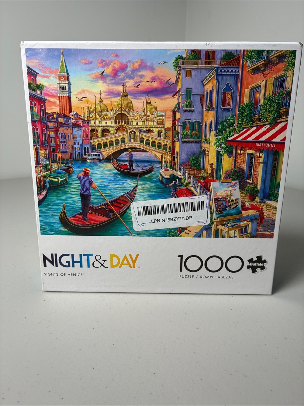 1000-Piece Jigsaw Puzzle - Colorful Venice Canal (Multicolor)